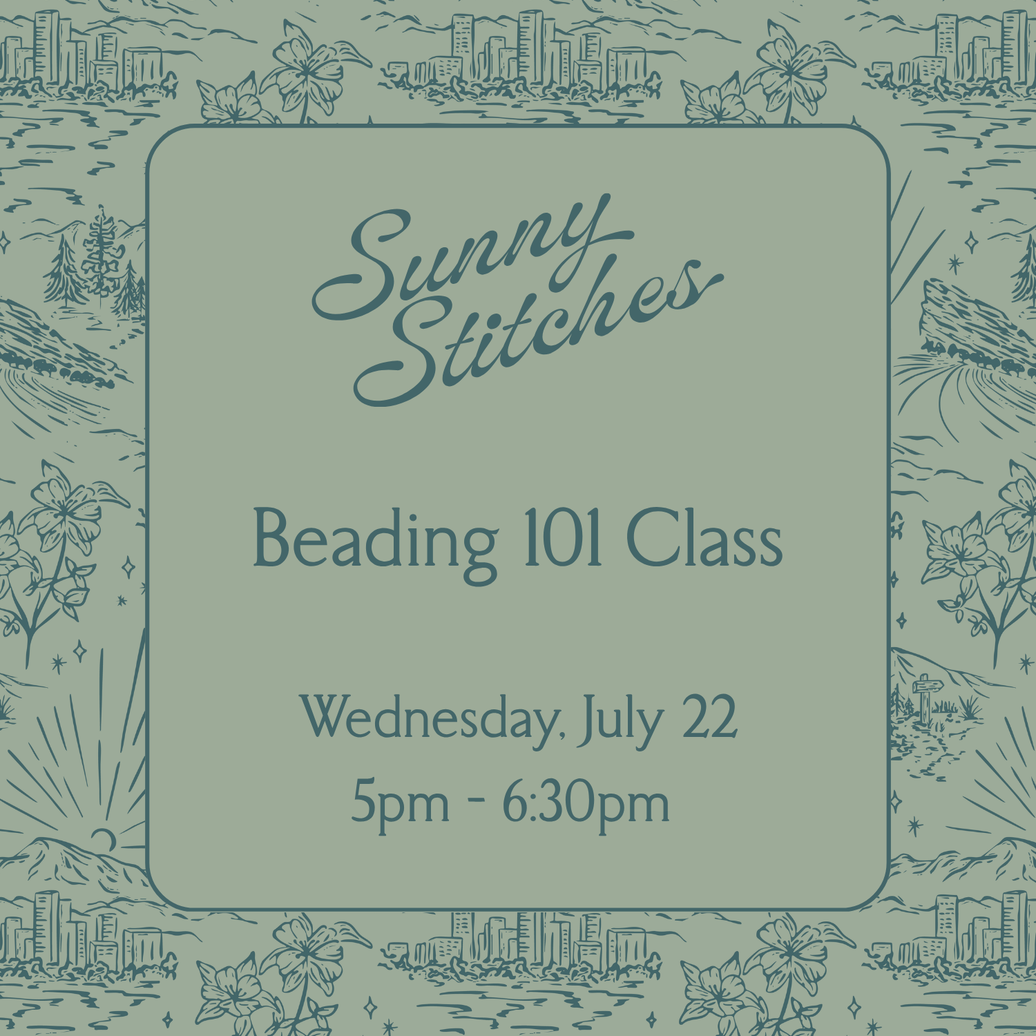 Beading 101 Class - July 22nd