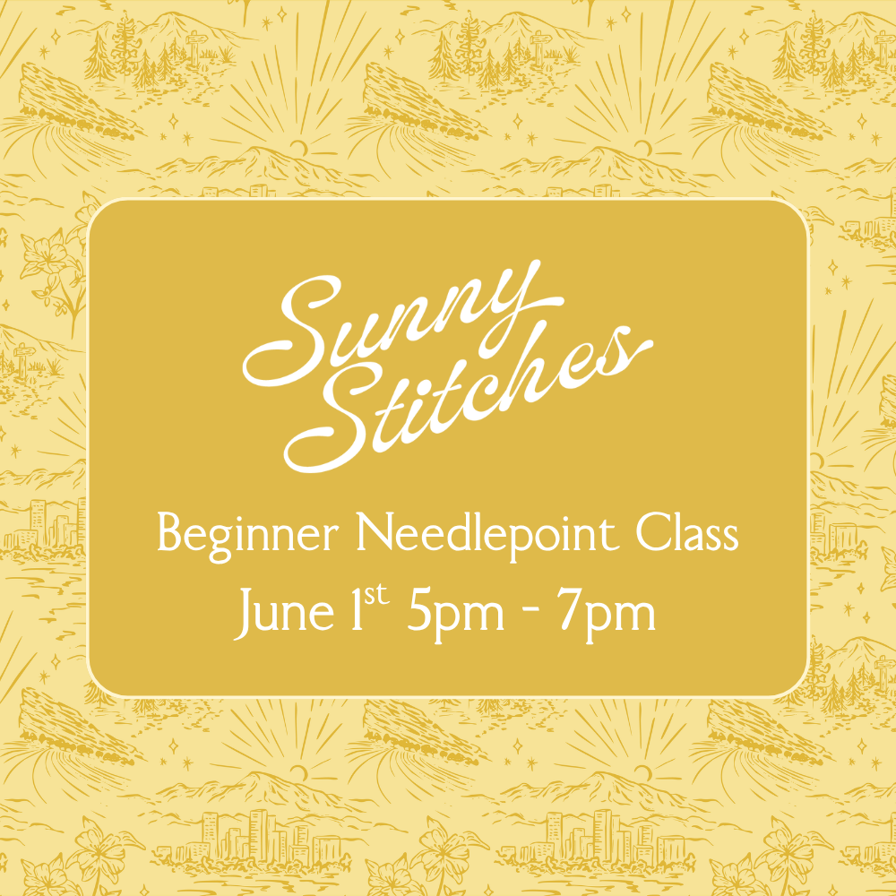 Beginner Needlepoint Class - June 1st