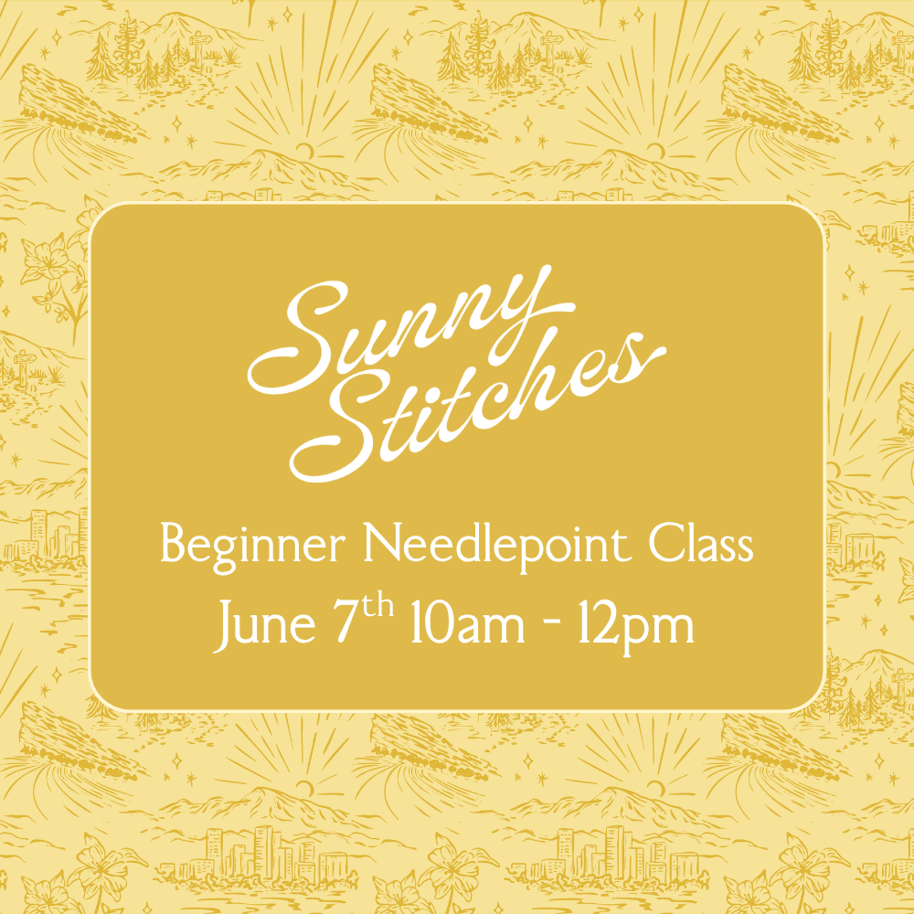 Beginner Needlepoint Class - June 7th