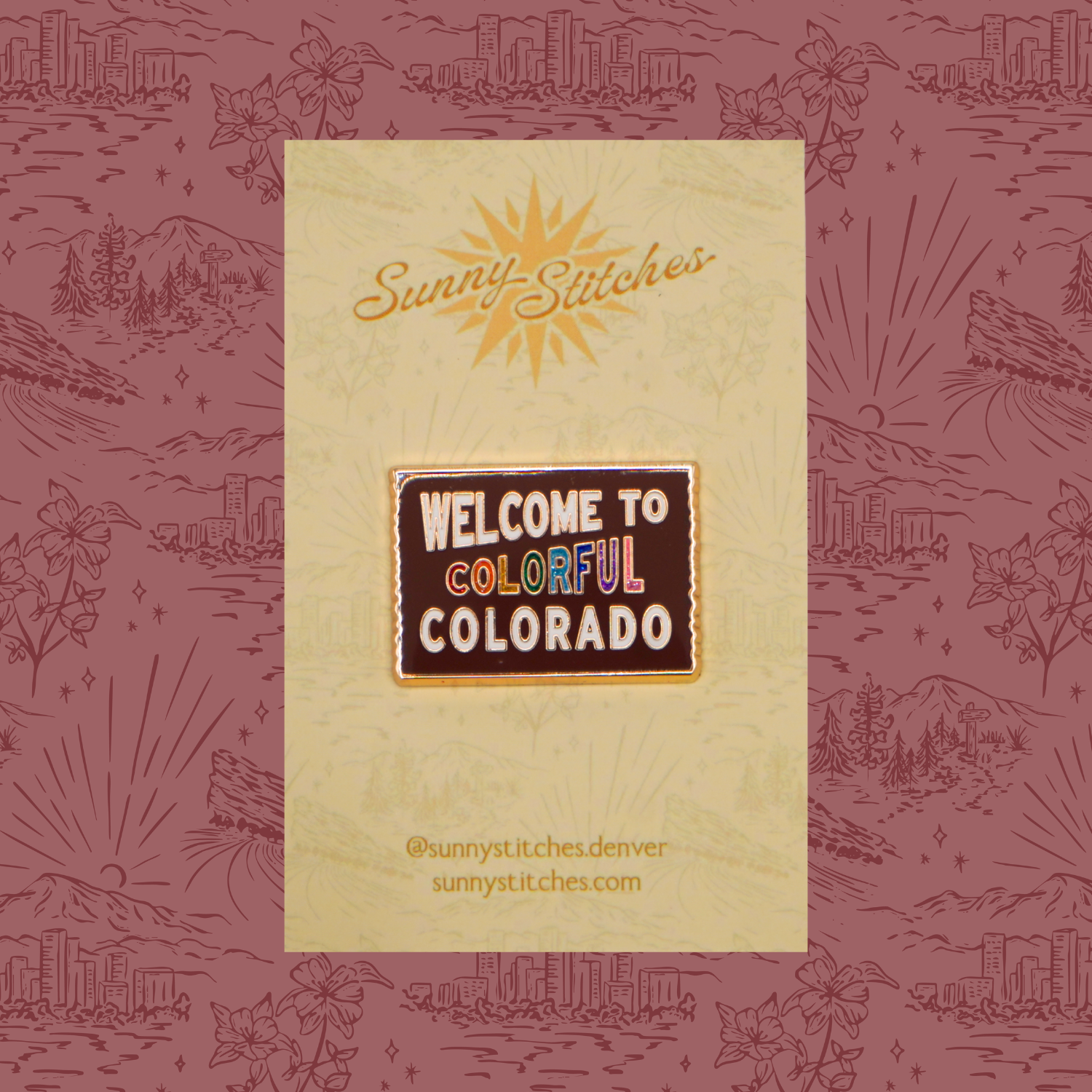 Colorful Colorado Needleminder