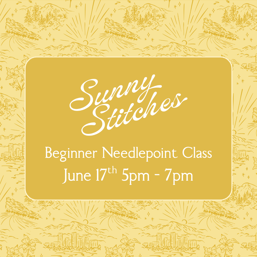 Beginner Needlepoint Class - June 17th